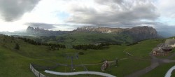 Archiv Foto Webcam Panorama der Seiser Alm von der Puflatsch Bergstation 05:00