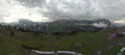 Archiv Foto Webcam Panorama der Seiser Alm von der Puflatsch Bergstation 17:00