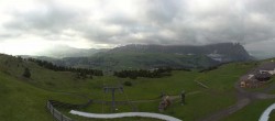 Archiv Foto Webcam Panorama der Seiser Alm von der Puflatsch Bergstation 05:00