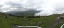Archiv Foto Webcam Panorama der Seiser Alm von der Puflatsch Bergstation 06:00