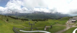 Archiv Foto Webcam Panorama der Seiser Alm von der Puflatsch Bergstation 13:00
