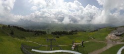 Archived image Webcam Alpe di Siusi: View from the Puflatsch Mountain Station 11:00
