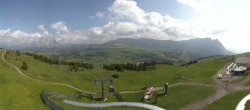 Archived image Webcam Alpe di Siusi: View from the Puflatsch Mountain Station 15:00