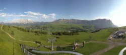 Archiv Foto Webcam Panorama der Seiser Alm von der Puflatsch Bergstation 17:00
