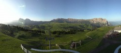 Archiv Foto Webcam Panorama der Seiser Alm von der Puflatsch Bergstation 05:00