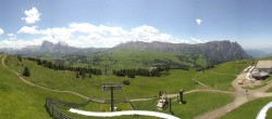 Archiv Foto Webcam Panorama der Seiser Alm von der Puflatsch Bergstation 11:00