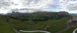 Archiv Foto Webcam Panorama der Seiser Alm von der Puflatsch Bergstation 06:00