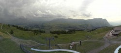 Archiv Foto Webcam Panorama der Seiser Alm von der Puflatsch Bergstation 17:00