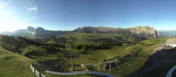 Archiv Foto Webcam Panorama der Seiser Alm von der Puflatsch Bergstation 05:00