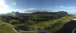 Archiv Foto Webcam Panorama der Seiser Alm von der Puflatsch Bergstation 05:00