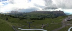 Archiv Foto Webcam Panorama der Seiser Alm von der Puflatsch Bergstation 15:00