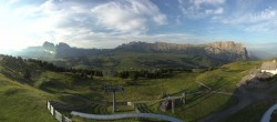Archiv Foto Webcam Panorama der Seiser Alm von der Puflatsch Bergstation 05:00