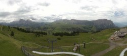 Archiv Foto Webcam Panorama der Seiser Alm von der Puflatsch Bergstation 11:00
