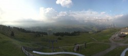 Archiv Foto Webcam Panorama der Seiser Alm von der Puflatsch Bergstation 06:00