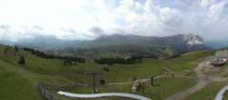 Archiv Foto Webcam Panorama der Seiser Alm von der Puflatsch Bergstation 09:00