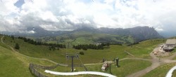 Archiv Foto Webcam Panorama der Seiser Alm von der Puflatsch Bergstation 11:00