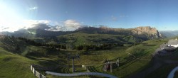 Archiv Foto Webcam Panorama der Seiser Alm von der Puflatsch Bergstation 05:00