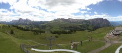 Archiv Foto Webcam Panorama der Seiser Alm von der Puflatsch Bergstation 11:00