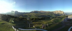 Archiv Foto Webcam Panorama der Seiser Alm von der Puflatsch Bergstation 05:00