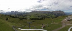 Archiv Foto Webcam Panorama der Seiser Alm von der Puflatsch Bergstation 09:00