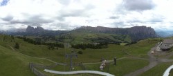 Archiv Foto Webcam Panorama der Seiser Alm von der Puflatsch Bergstation 13:00