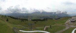 Archiv Foto Webcam Panorama der Seiser Alm von der Puflatsch Bergstation 11:00