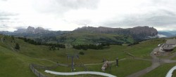 Archiv Foto Webcam Panorama der Seiser Alm von der Puflatsch Bergstation 11:00