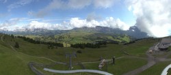 Archiv Foto Webcam Panorama der Seiser Alm von der Puflatsch Bergstation 15:00