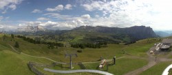 Archived image Webcam Alpe di Siusi: View from the Puflatsch Mountain Station 15:00