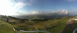 Archiv Foto Webcam Panorama der Seiser Alm von der Puflatsch Bergstation 06:00