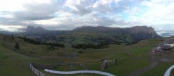 Archiv Foto Webcam Panorama der Seiser Alm von der Puflatsch Bergstation 05:00