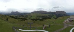 Archived image Webcam Alpe di Siusi: View from the Puflatsch Mountain Station 09:00
