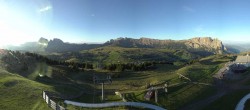 Archiv Foto Webcam Panorama der Seiser Alm von der Puflatsch Bergstation 05:00