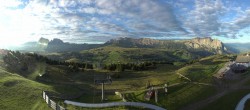 Archiv Foto Webcam Panorama der Seiser Alm von der Puflatsch Bergstation 05:00