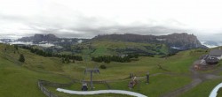 Archiv Foto Webcam Panorama der Seiser Alm von der Puflatsch Bergstation 07:00