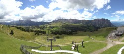 Archiv Foto Webcam Panorama der Seiser Alm von der Puflatsch Bergstation 11:00