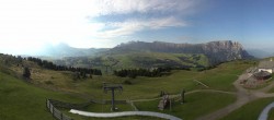 Archiv Foto Webcam Panorama der Seiser Alm von der Puflatsch Bergstation 07:00