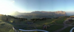 Archiv Foto Webcam Panorama der Seiser Alm von der Puflatsch Bergstation 05:00