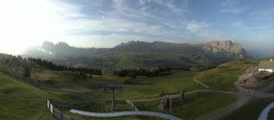Archiv Foto Webcam Panorama der Seiser Alm von der Puflatsch Bergstation 06:00