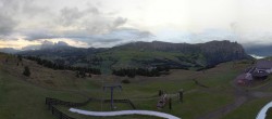 Archiv Foto Webcam Panorama der Seiser Alm von der Puflatsch Bergstation 05:00