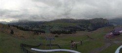 Archiv Foto Webcam Panorama der Seiser Alm von der Puflatsch Bergstation 06:00