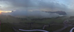 Archiv Foto Webcam Panorama der Seiser Alm von der Puflatsch Bergstation 05:00