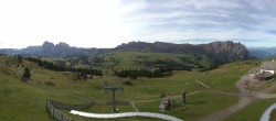 Archived image Webcam Alpe di Siusi: View from the Puflatsch Mountain Station 06:00