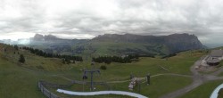 Archiv Foto Webcam Panorama der Seiser Alm von der Puflatsch Bergstation 05:00