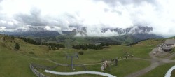 Archiv Foto Webcam Panorama der Seiser Alm von der Puflatsch Bergstation 13:00