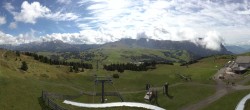 Archiv Foto Webcam Panorama der Seiser Alm von der Puflatsch Bergstation 11:00