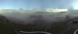 Archived image Webcam Alpe di Siusi: View from the Puflatsch Mountain Station 19:00