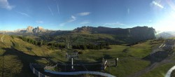 Archiv Foto Webcam Panorama der Seiser Alm von der Puflatsch Bergstation 17:00