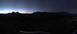Archiv Foto Webcam Panorama der Seiser Alm von der Puflatsch Bergstation 06:00