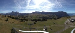 Archiv Foto Webcam Panorama der Seiser Alm von der Puflatsch Bergstation 11:00